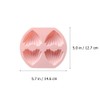 2 Pcs Nonstick Cupcake Baking Pan with 4 Cavity Design,