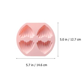 2 Pcs Nonstick Cupcake Baking Pan with 4 Cavity Design, Ideal for Muffins, Yorkshire Puddings, Madeleine Mold Bakeware Set