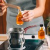 Blushtier 12 Packs 3.4 oz Glass Syrup Bottles with Handle