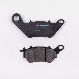 Braking 968SM1 Brake Pad Semi Metallic