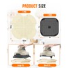2-PCS Air Fryer Heat Resistant Mat & Splatter Shield for