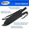 Szco Supplies 25" Full-Tang Saw Back Machete with Nylon Sheath