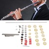 Flute Repair Kit Pads DIY Maintenance Tools Set Musical Instrument