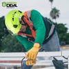 GREEN DEVIL Safety Hard Hat with Tinted & Clear Visor