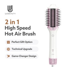 Thermal Brush, Blowout Express Ionic Thermal Round Brush Creates Blowout Look in 10 Minutes Makes Hair Shinier & Smoother