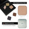 Fillwie Magnetic Single Matte Eyeshadow with Metal Pan, Eyeliner Powder