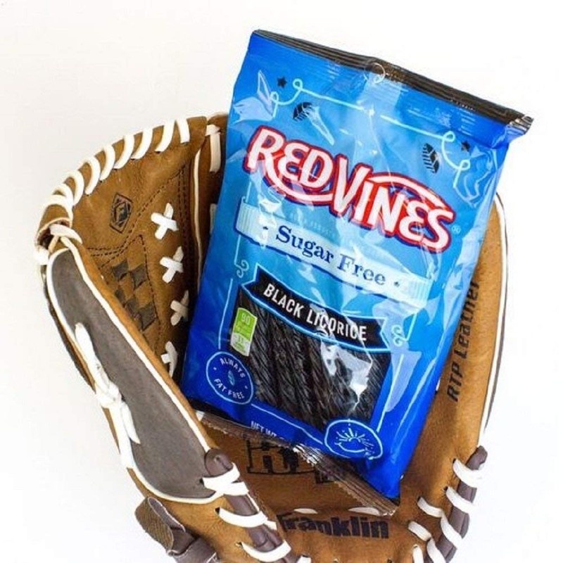 Red Vines Sugar Free Black Licorice, Soft & Chewy Candy