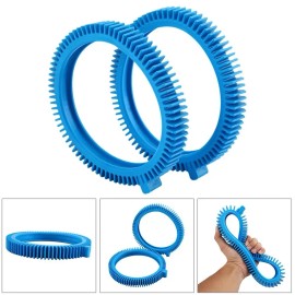 Unbranded One Front & One Rear Tire Kit With Super Hump- For Wheel Suction PoolCleaner