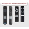 Smart Voice Replacement for TCL TV Remote, Motion Backlit, Voice,