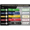 Bandas de Resistencia para Ejercicio, Set de 5 Piezas, 60x5