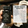 Live Bearded Beard Boost: Cápsulas Para Barba Con Biotina N/a
