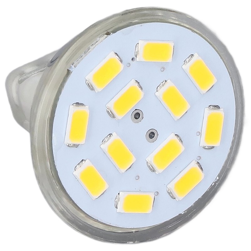 4PCS MR11 12LED Light Bulb 4W 400LM Double Pin Base