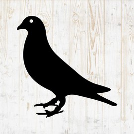 Birds Decals Peel and Stick - Wall Vinyl Decals Stickers - Wild Birds Flying Sparrow Flock Parrot Pigeon Raven Duck Goose Silhouette - Car Window Truck Laptop Tumbler - Nursery Room Decor DWSV14370