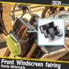 Lorababer Windshields Wind Deflector Motorcycle Windshield WindScreen Front Screen Compatible