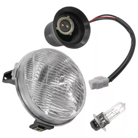 Caltric Left Right Headlight for Yamaha Grizzly 660 YFM660 YFM 660 4X4 2002-2008