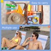 Towel Bands (6 Pack) - Stretch Beach Towel Clips for