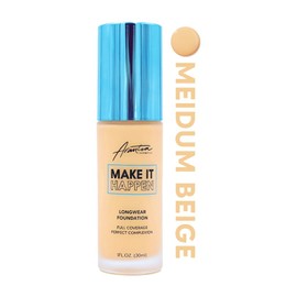 Base Maquillaje Con Efecto Hd De Larga Duración Medium Beige