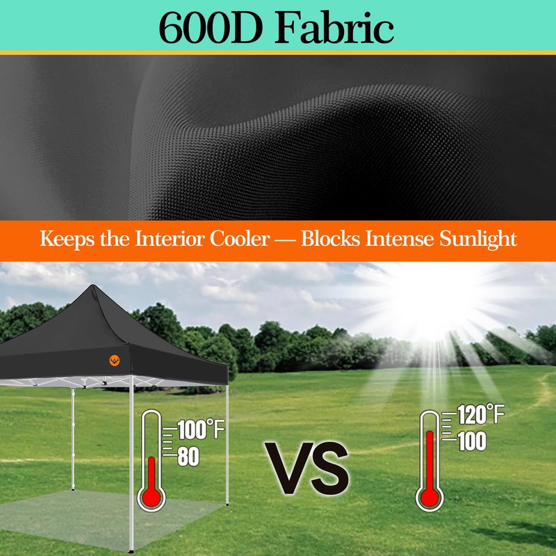 AEVNE 10x10 Canopy Replacement Top - Waterproof 2000mm with UV