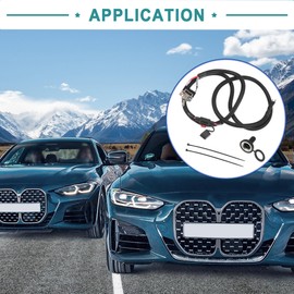 ACROPIX 133.5cm 52.56" Universal Automotive Switched Fuse Bypass Kit Replacement Fuse Bypass Switch - Pack of 1