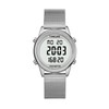 TIMEURE Women's Step Counter Pedometer Watch Crystal Stone, No App,