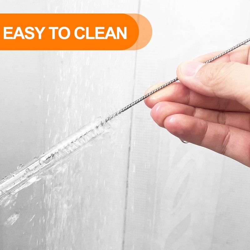 KEUYE Straw Cleaner Brush Perfectly Fits For YETI, Straw Cleaner