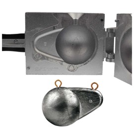 Do It Mold Downrigger Ball Sinker Size 8 lb. Do it Mold (3425) Cavities 1 Total 8 Pound Down Rigger Sinker