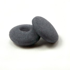 Simoutal Earbud Covers 12 Pairs Replacement Foam Earphone Covers with Separate Packaging for in Ear Earbuds (Grey)