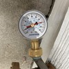 MEASUREMAN 0-200 PSI Water Pressure Gauge with Lazy Hand, 2-1/2''