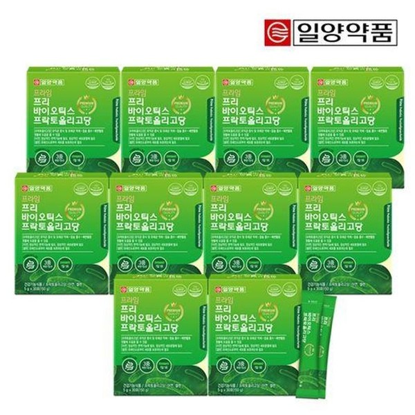 Ilyang Pharmaceutical Prime Fructooligosaccharide 10 Boxes 10 Months, Single Option / 일양약품프라임프락토올리고당10박스 10개월, 단일옵션