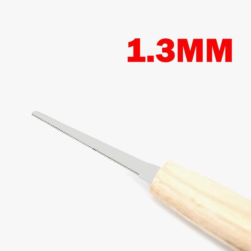 0.7mm & 1.3mm Bridge Pin Hole Slotting Saw Kit For
