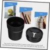 GRIRIW 2pcs Car Trash Can with Lid Cup Shape Mini