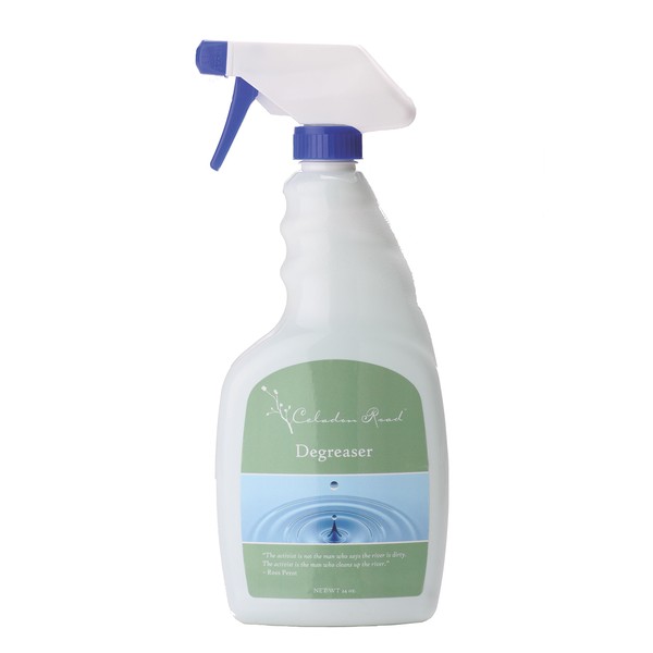 Celadon Road Degreaser, 24oz. All Natural Enzymes and Organic Ingredients. The Best for Cleaning up Oils in Kitchen and on Laundry and Clothes. Made in USA