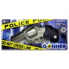 Gonher - Revolver della Polizia a 8 Colpi, Color Metallo