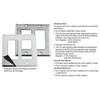 Bryant Electric SS826 Metallic Wallplate, 2-Gang, 1 Duplex 1 Decorator/GFCI