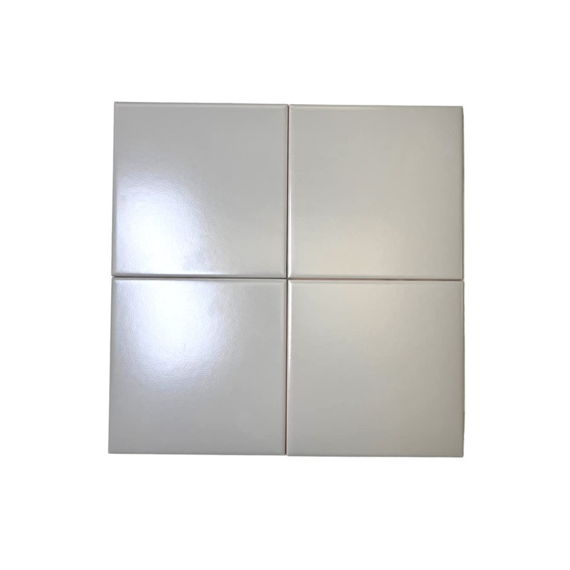 Tenedos 6x6 Matte Light Gray Ceramic Tile – Square 6