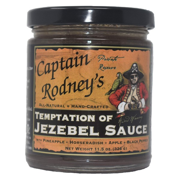 Captain Rodney's Temptation of Jezebel Sauce, 11 Ounce