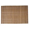 HWC-C13 6-Piece Placemat, Bamboo Placemat, Washable, 45 x 30 cm,
