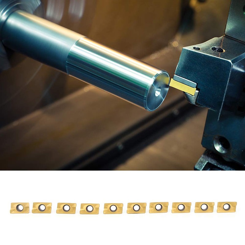 10 Piece Carbide Reversible Inserts, APMT1604 Carbide Cutting Inserts for