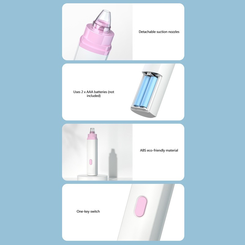 Blackhead Machine Acne Needles Tools Set 3 Suction Nozzles Vacuum