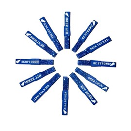 Spirit Clips Cheer Pins Competition Pins Spirit Clips (Pack of 30) Clothespins - All Blue Color