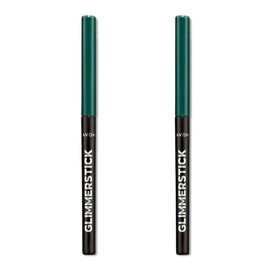 2 x Avon Glimmerstick Waterproof Eyeliner EMERALD - no need to sharpen