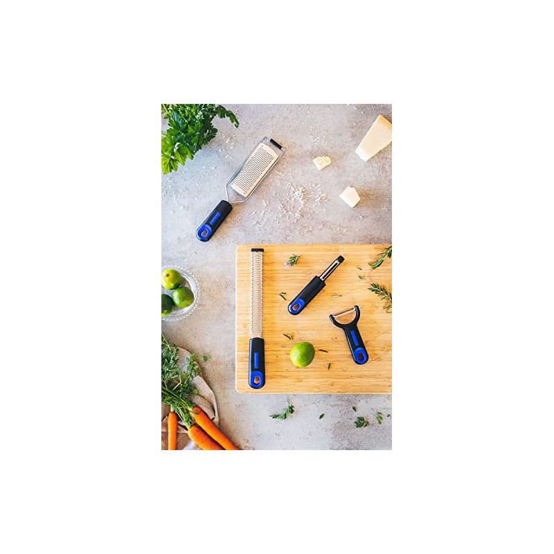 Monix Solid + Zester Grater Blue