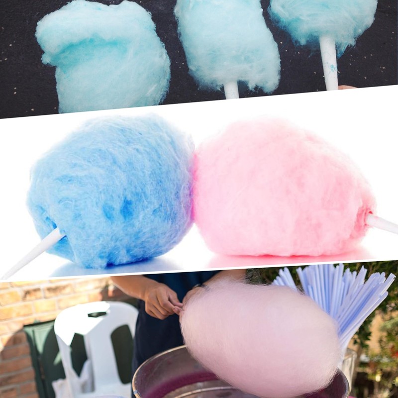 Plain Cotton Candy Cones - Package of 1,000