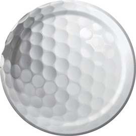 Creative Converting Party Supplies, Golf Dessert Plates, Plate Lunch, Multicolor, 7", 8ct