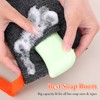 Wanmu 4 Pcs Exfoliating Soap Bags, Deep Exfoliatio Foaming Soap