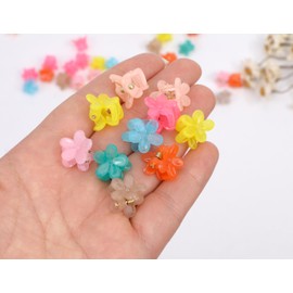 BIANHUAN Mini Hairpin Hair Clip Hair Claw Clip for Kids, Girls, Baby, Kids, Cute, 20 Piece Set, Hair Accessories, Hair Ornament, Hair Clip, Hair Claw, Colorful J