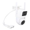 PTZ Security Camera WiFi Dual Lens 4MP Night Vision Motion