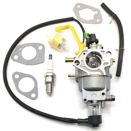 Carburetor Fit for Firman H07552 H07553 T07571 T07573 Tri Fule Generator Compatible with 6900 7500 8450 9400 Watt 439CC Engine Dual Fuel Generator Replacement Parts 375715509 380723515 490.131000.16F