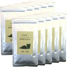 【無農薬 スピルリナ】スピルリナ パウダー 60g 巣鴨のお茶屋さん 山年園