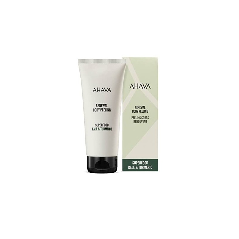 AHAVA Kale Turmeric with Dead Sea Minerals Anti Agining Body